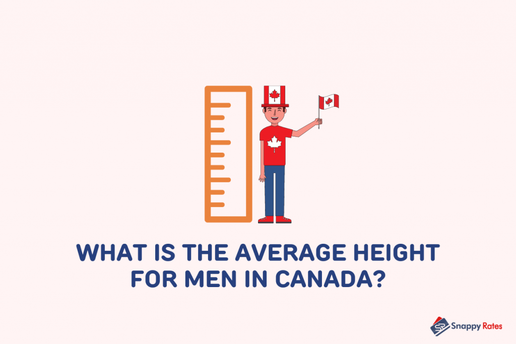 image showing canadian man measuring his height