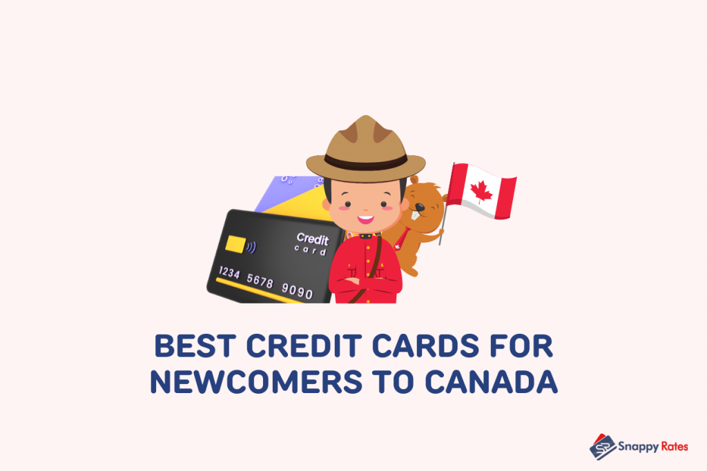 image showing credit cards and a newcomer to canada