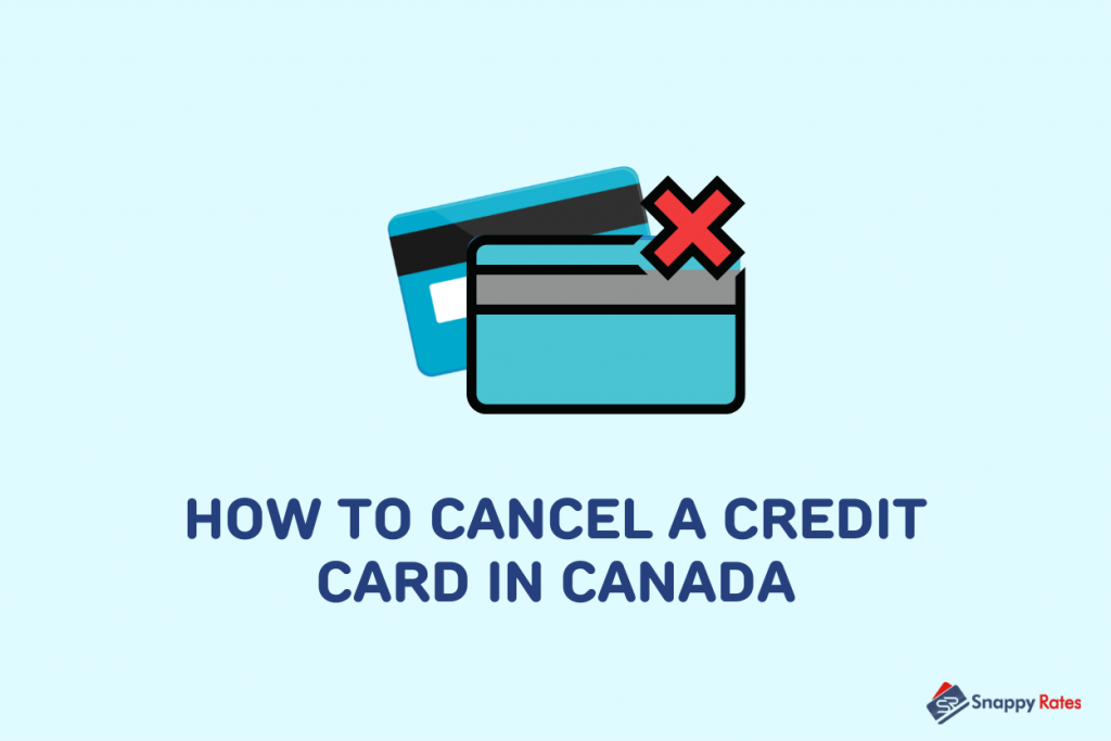 image showing cancellation of credit cards