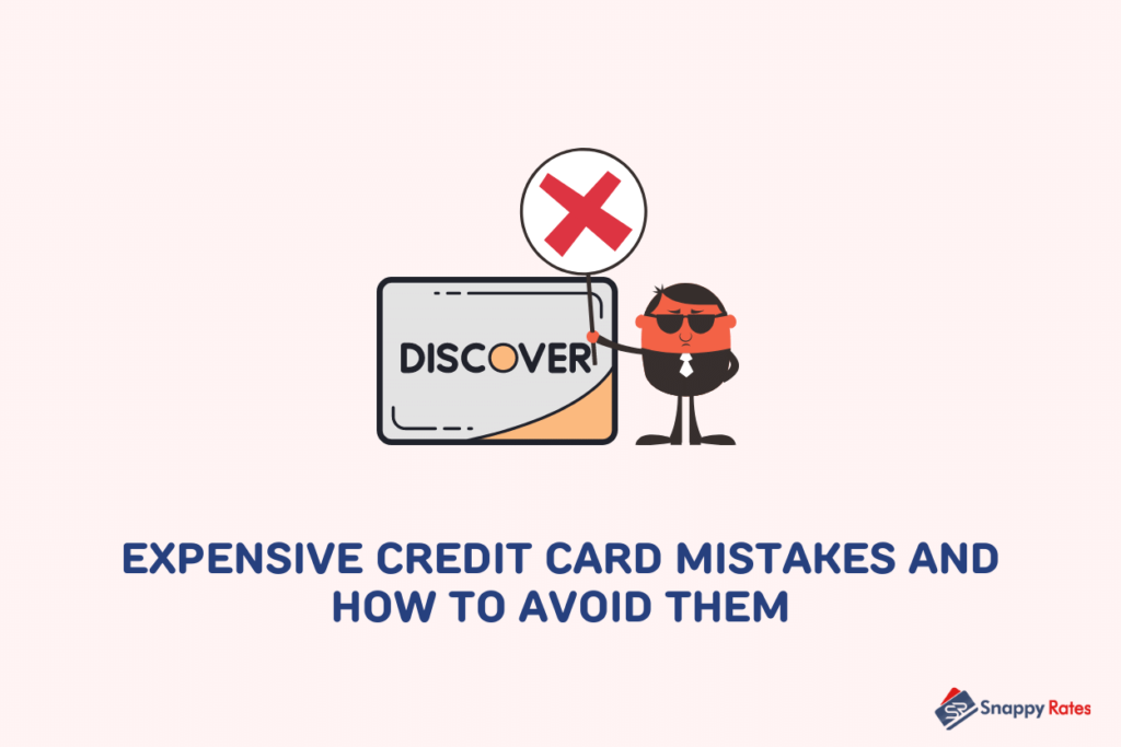 image showing a man telling people to discover credit card mistakes
