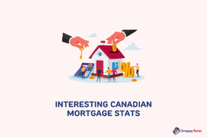 image showing graphics about canadian mortgage