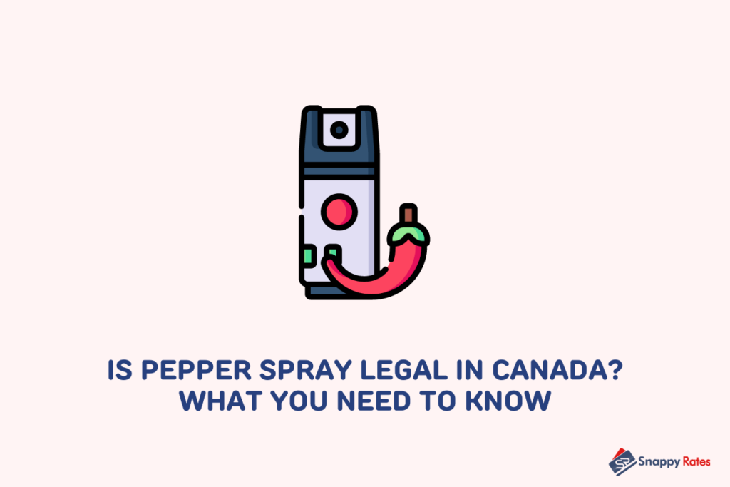 image showing pepper spray icon for discussion whether pepper spray is legal in canada