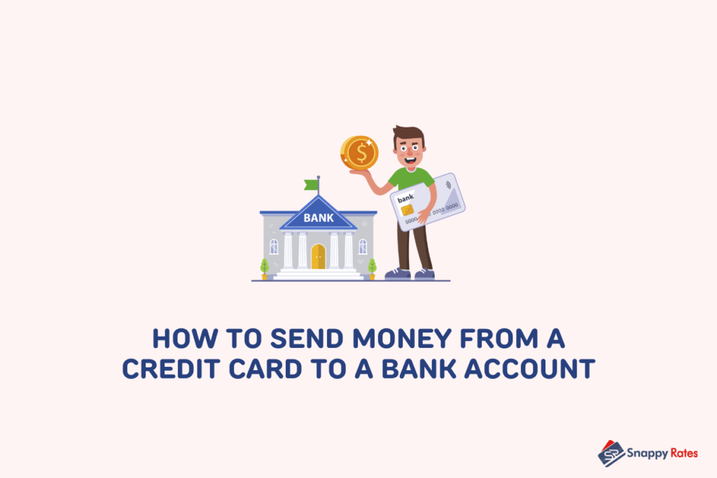image showing an icon for sending money from a credit card to a bank account