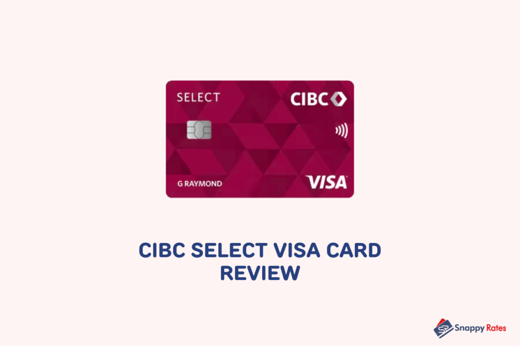 image showing CIBC select visa card