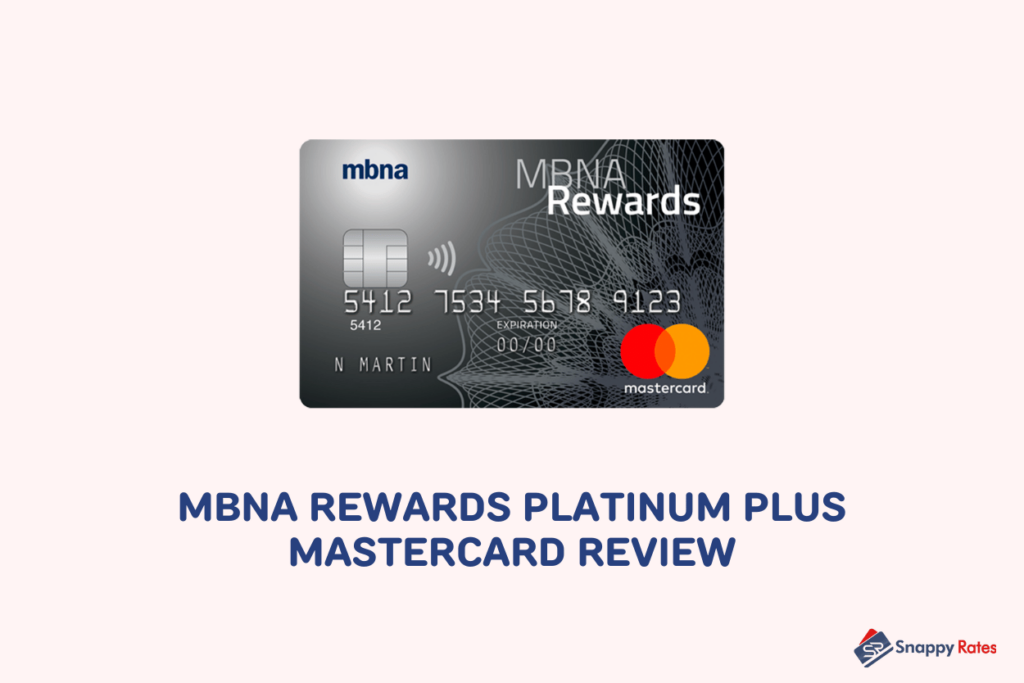 image showing MBNA Rewards Platinum Plus Mastercard